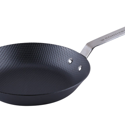 Stekpanna, präglat kolstål Ø24 cm