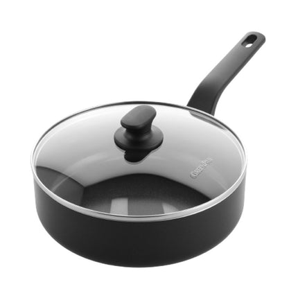 GreenPan Essence stekpanna med lock Ø28 cm