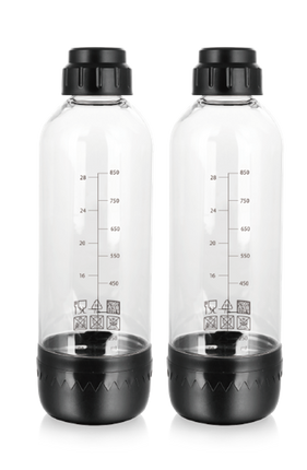 Hâws SSM202185B Extra 2 x 1L flaska för läsk och kolsyrat vatten maskin