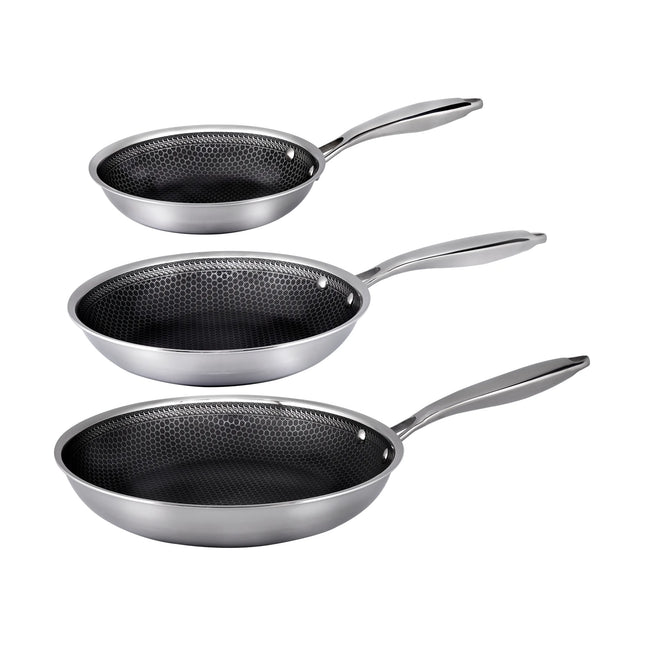 Hâws Santo hybrid coating stekpanneset 3 delar