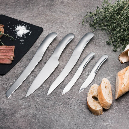 Santo knivset 5 delar stål