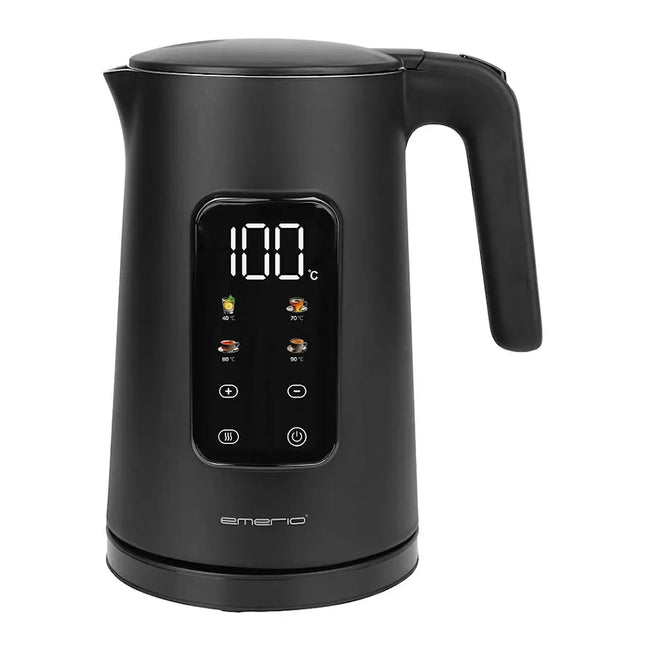 Emerio Vattenkokare digital 1,7 L svart