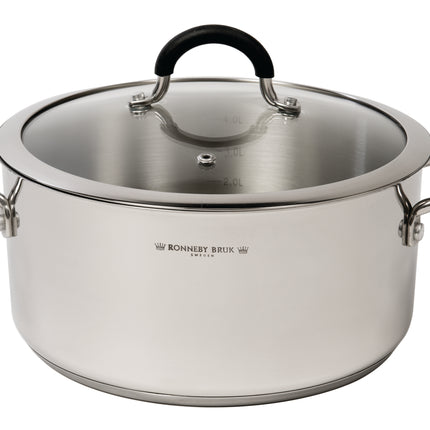 Maestro Rostfritt Gryta 24 cm