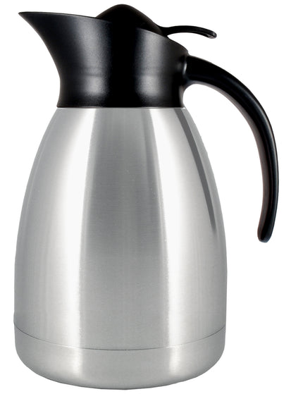 Ståltermoskanna 1,3l Borstad