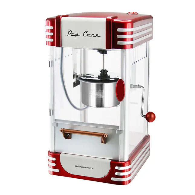 Emerio Popcornmaskin Retro Röd