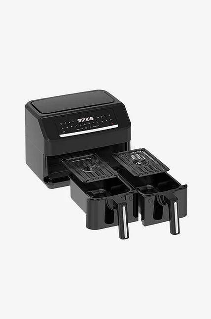 Emerio Double Smart Fryer Airfryers - Svart