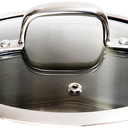 Runt glaslock 16 cm