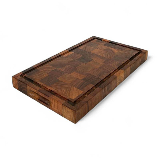 V450ANDK | Valnötsbräda i ändträ – 450x250x40mm