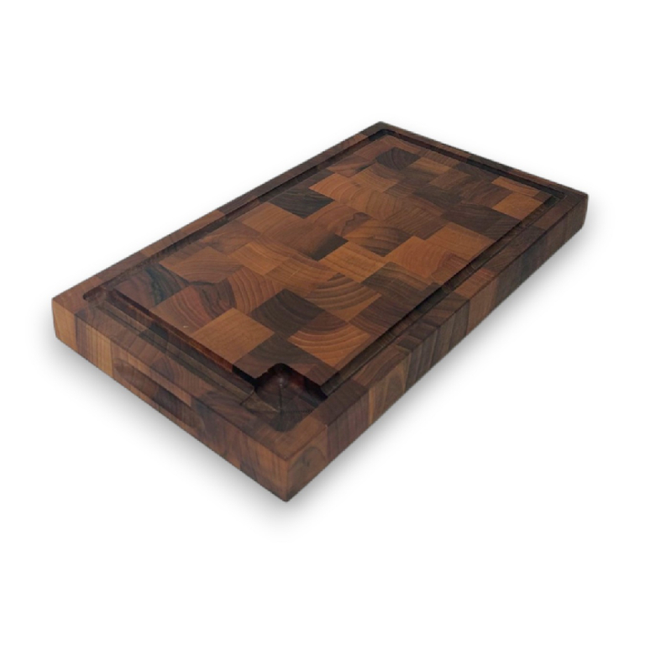 V450AND | Valnötsbräda i ändträ – 450x250x40mm