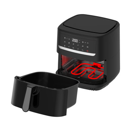 Hâws Air Fryer 7.5L 1800W Dual Heating Element PFAS Free coating