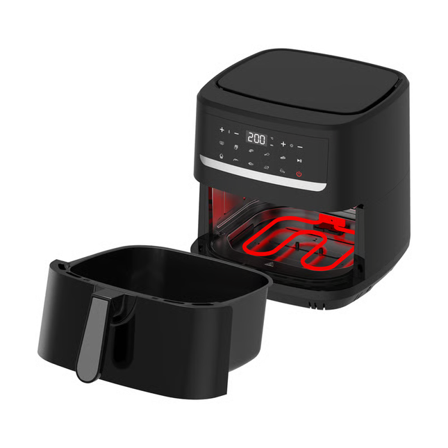 Hâws Air Fryer 7.5L 1800W Dual Heating Element PFAS Free coating