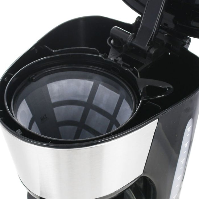 Emerio Kaffebryggare 1,25 L Rostfri