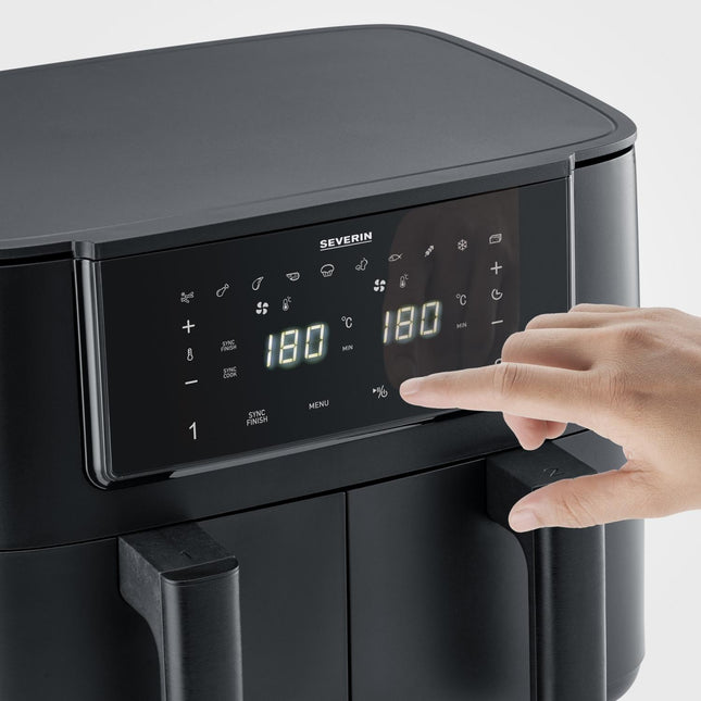 Fritös Air-Fryer Dubbel 2x 4 liter FR 2463
